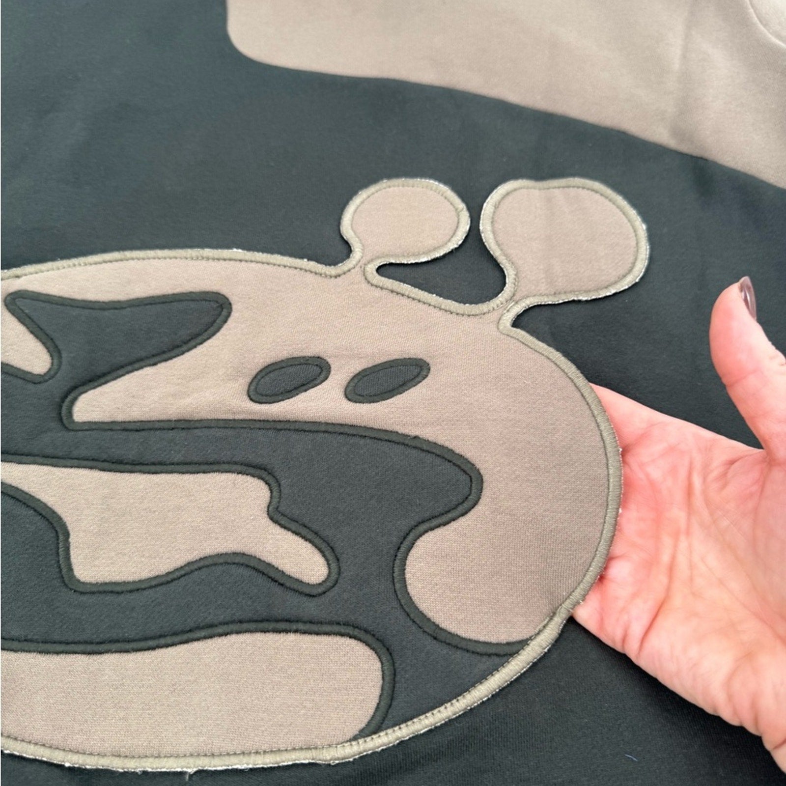 Bandage Boy x Off God collaboration sweatshirt Sz Large Amazing Front pocket NWT