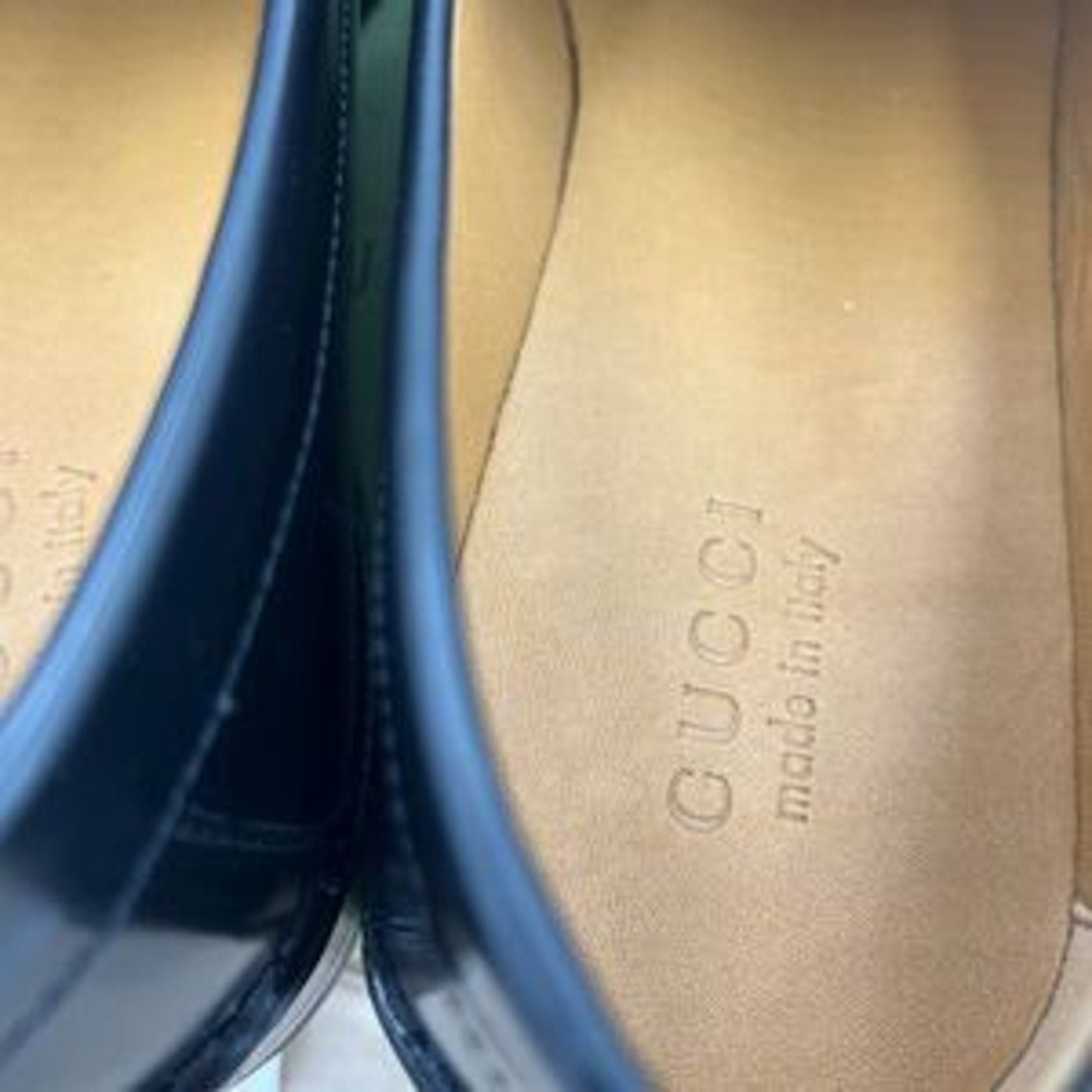 Men's Gucci, GG Supreme, tassel loafers size 13 made in Italy