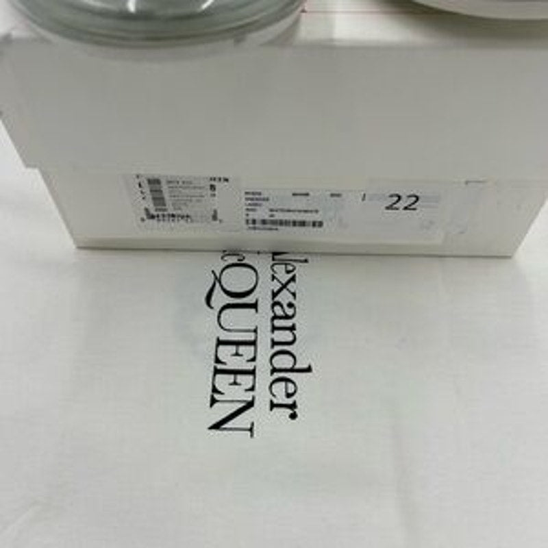 Men's Alexander, McQueen oversized clear sole sneakers size 44 made in Italy