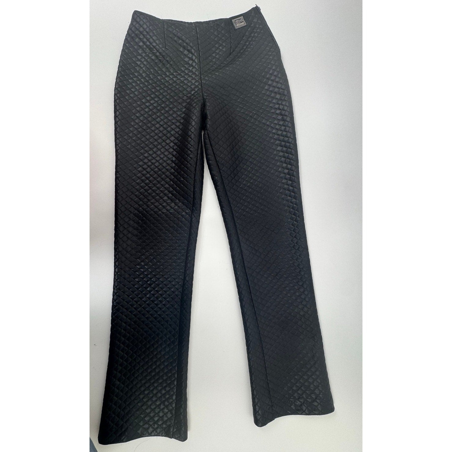 Versace Jeans Couture Women's Black Jacket and Pants Pantsuit with Belt – Size M