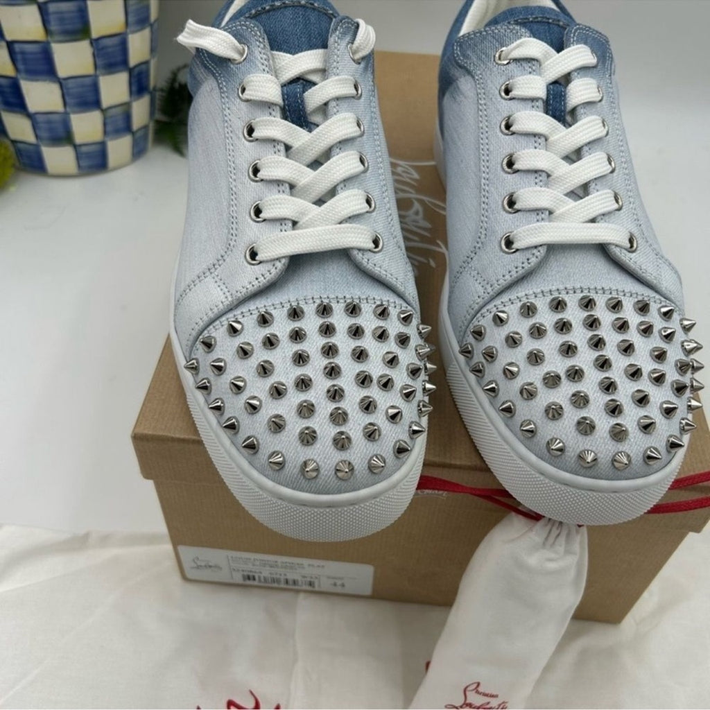 Men's Christian Louboutin, Louis Jr spikes size 44 made in Italy