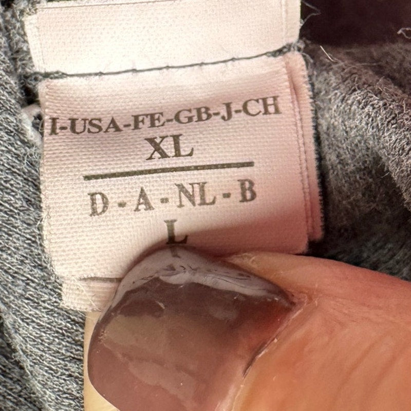 Brunello Cucinelli Grey Knit Mock Turtleneck Mini Dress Size XL Fits Size M