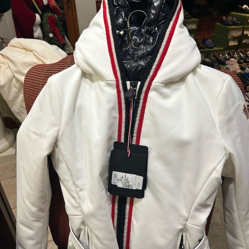 Women's Moncler Grenoble waterproof ski jacket size 0 NWT