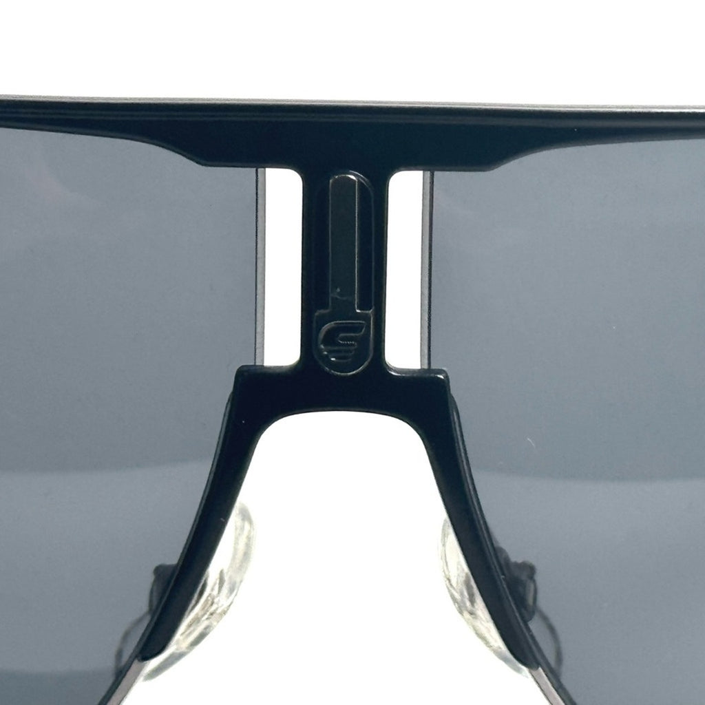 Porsche Carrera, sunglasses polarized with silver frames and black accent NWT’s