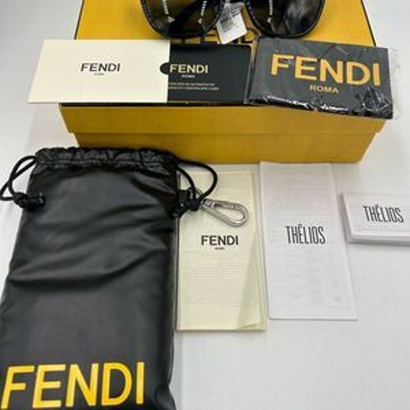 Unisex Fendi cat eye sunglasses made in Italy NWT