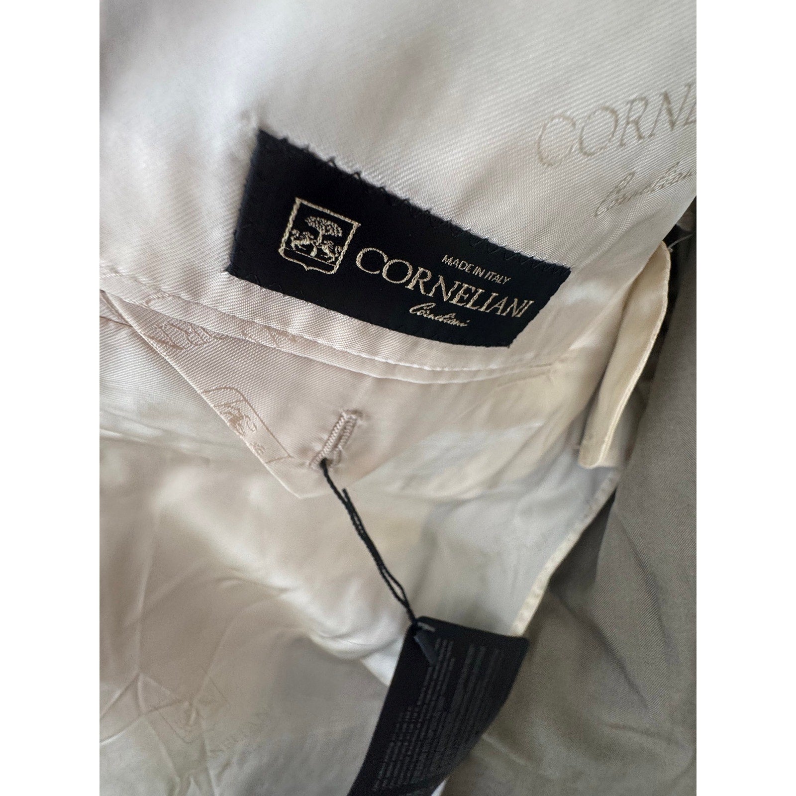 Men's Corneliani Collection NWT Cotton Sport Coat Blazer Size 58R / US 48R