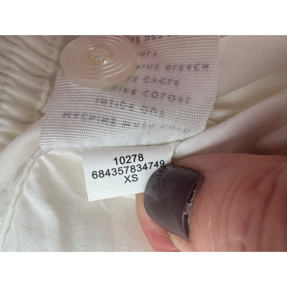 AYR NWT Dockside White Long Sleeve Half Zip Jacket Size XS