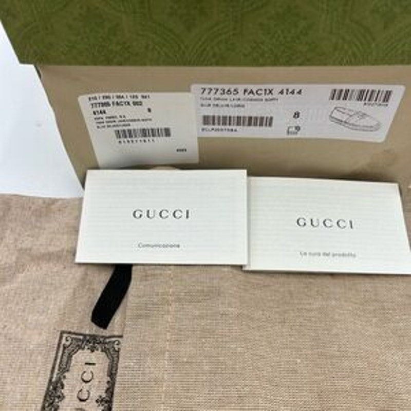 Gucci men's Denim and Gray interlocking G Espadrilles size 8