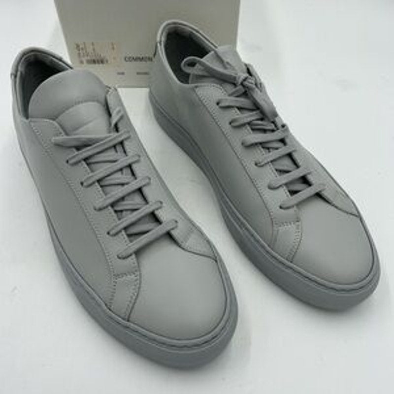 Men's common project low top leather sneaker size 44 made in Italy