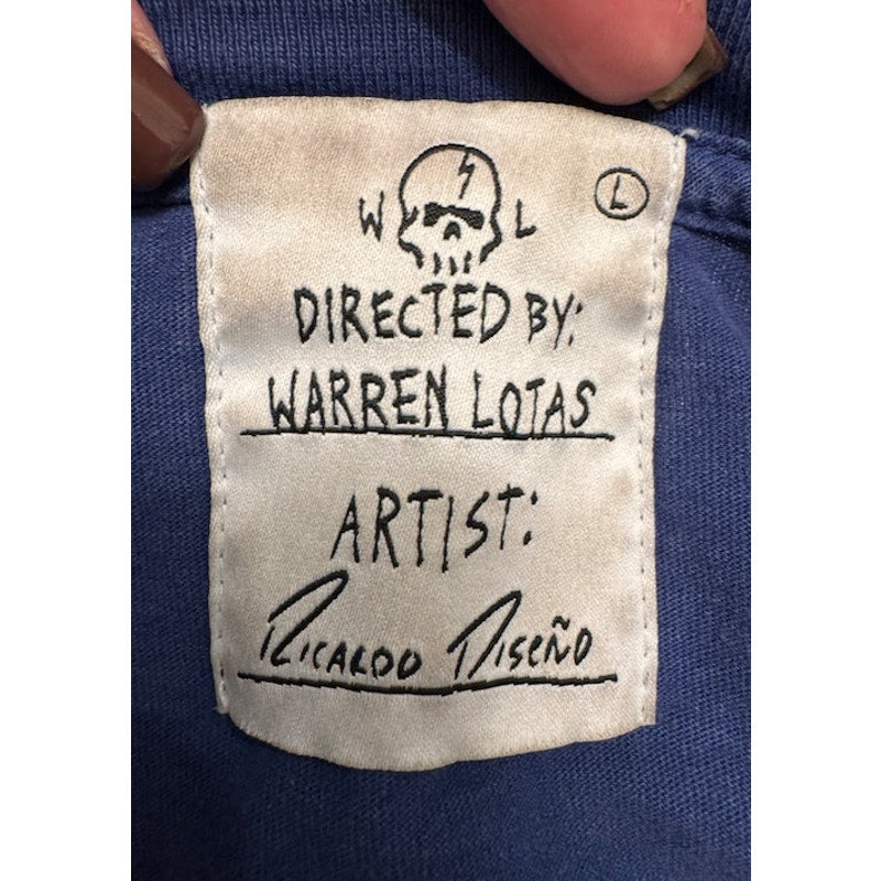 Men's Warren Lotas X Ricardo Diseño Collab Ronin Samurai T-Shirt Size L