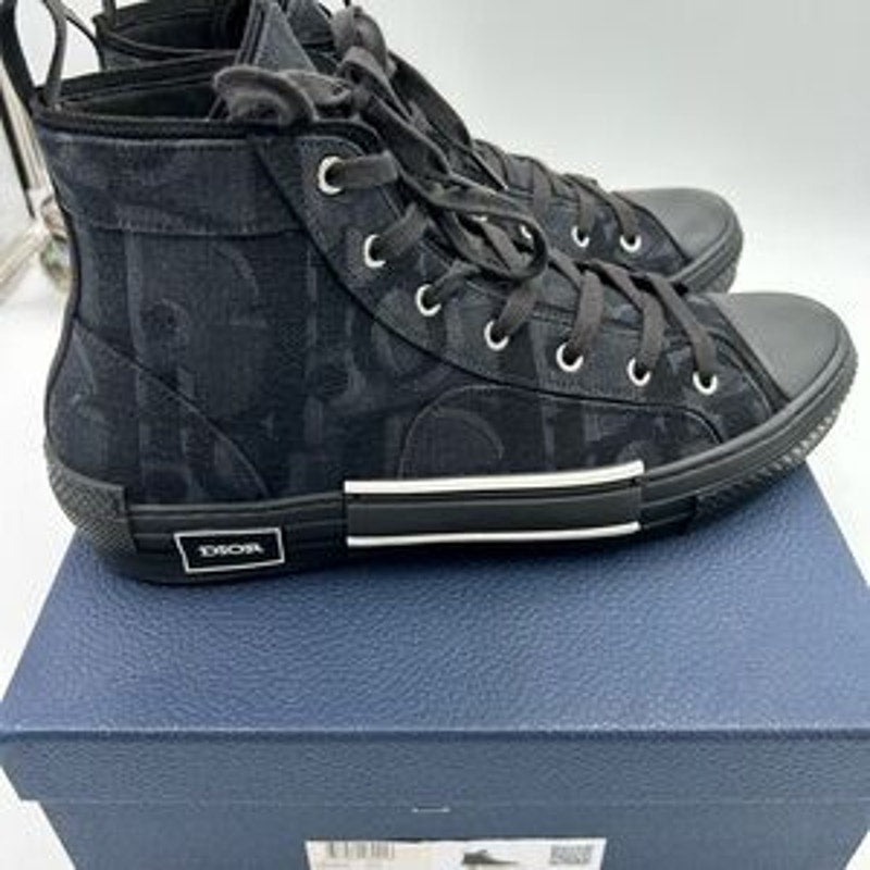 Men's Dior B 23 high top sneakers size 45 made in Italy