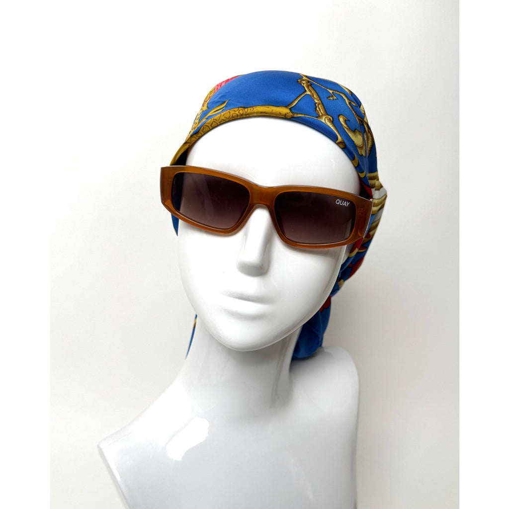 Quay NWOT No Envy Caramel Rectangular Sunglasses