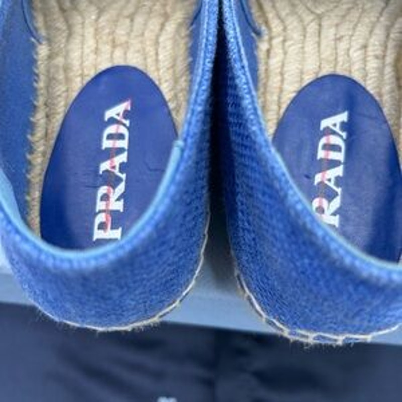 Women's Prada espadrilles size 36 made in Italy