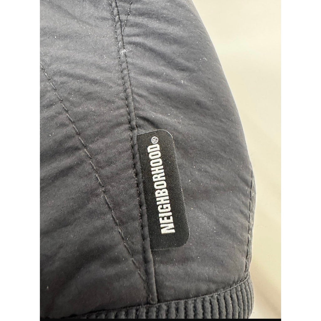 Unisex Neighborhood NWT Black Side Zip Down Puff N Vest Size L