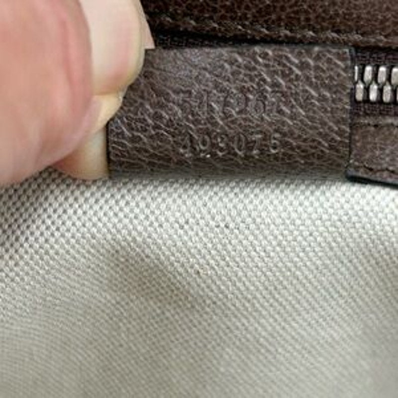 Gucci Ophedia GG Supreme, canvas and leather backpack made in Italy NWT