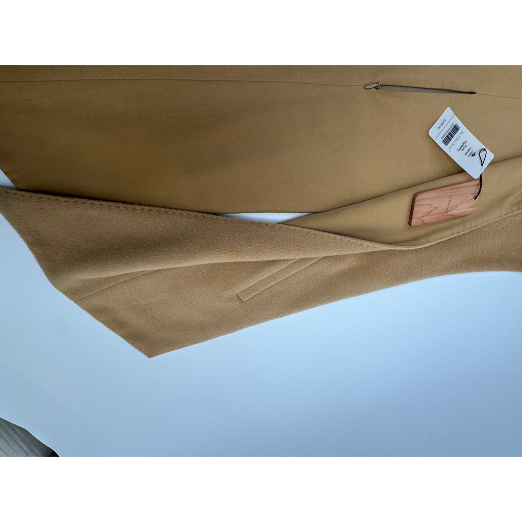 The Eight Senses NWT Camel Wool Blend Hooded Wrap Cape One Size