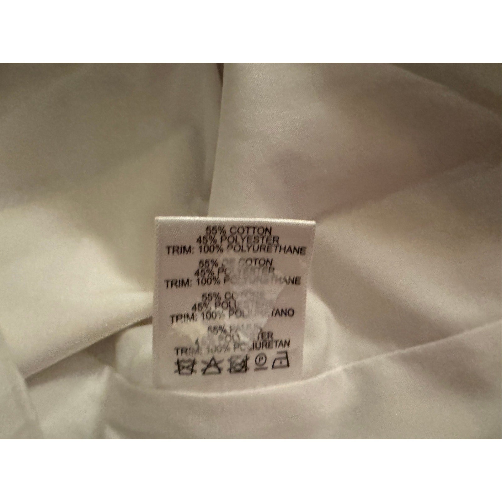 Christopher Kane White Satin Ribbon Appliqué Pencil Skirt EU 38 US 6