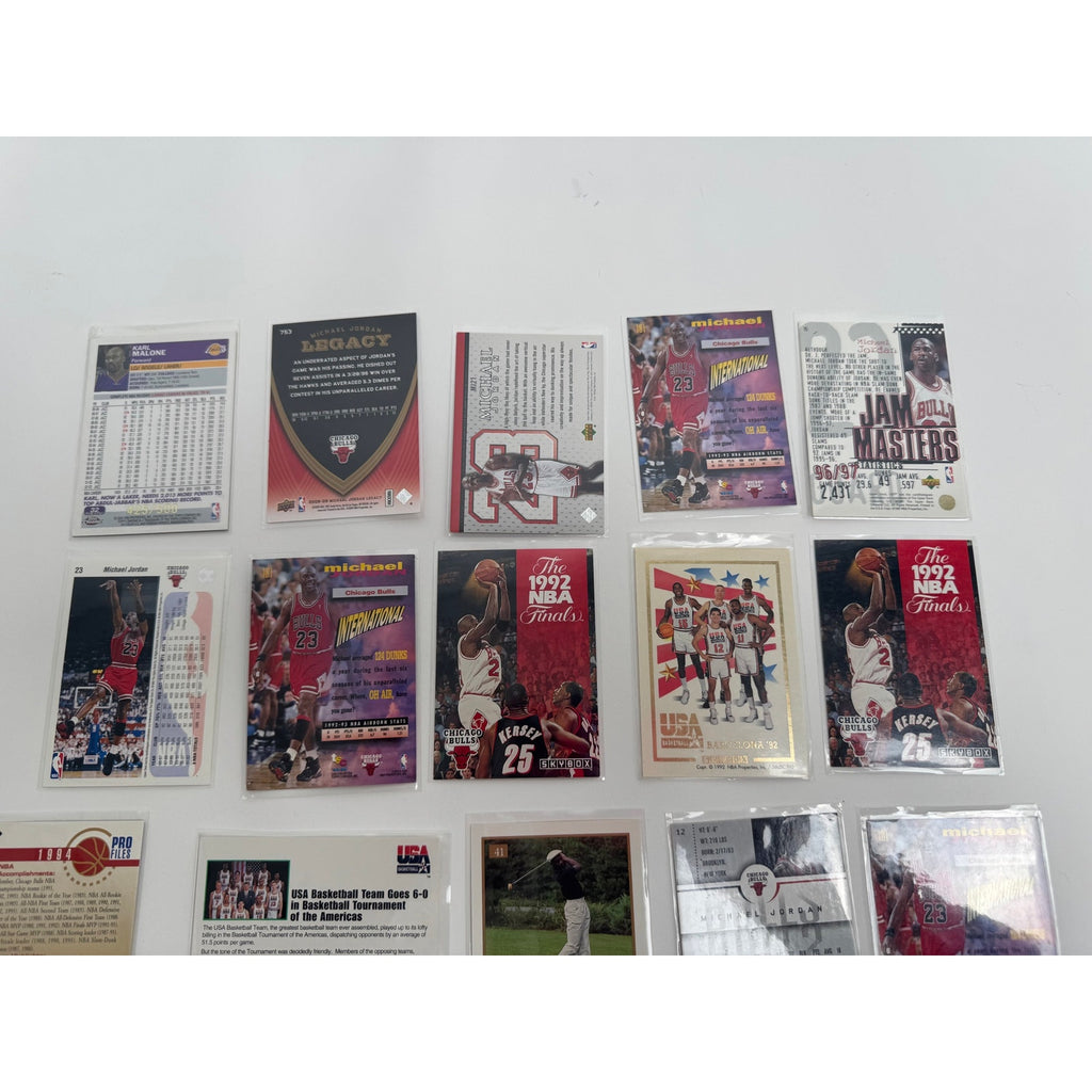 Michael Jordan Collector’s Card Bundle – NBA Trading Cards Lot