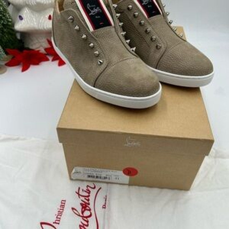 Christian Louboutin Mens FAV vontade sneakers size 41 made in Italy