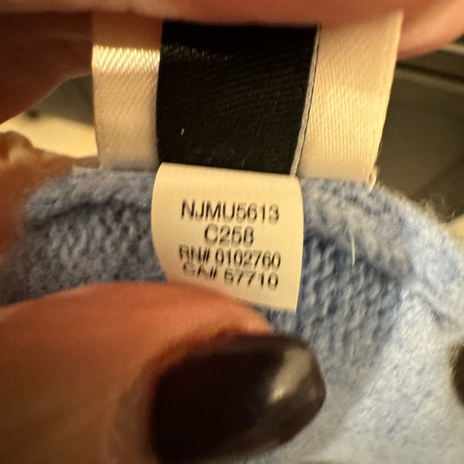 Kate Spade NWT’s Heather Blue with White polar bear wool sweater L women M Men