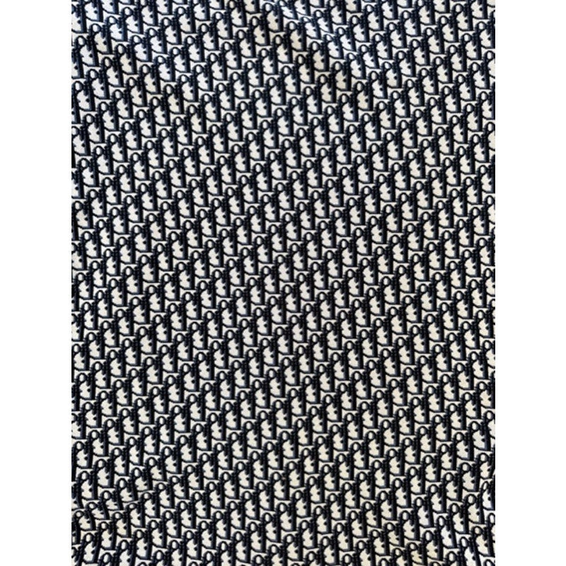 Men's Dior Oblique Jacquard All-Over Woven Button-Up Long Sleeve Shirt Size XL