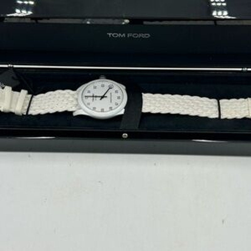 Men's Tom Ford ocean plastic 40 mm quartz watch made in Switzerland