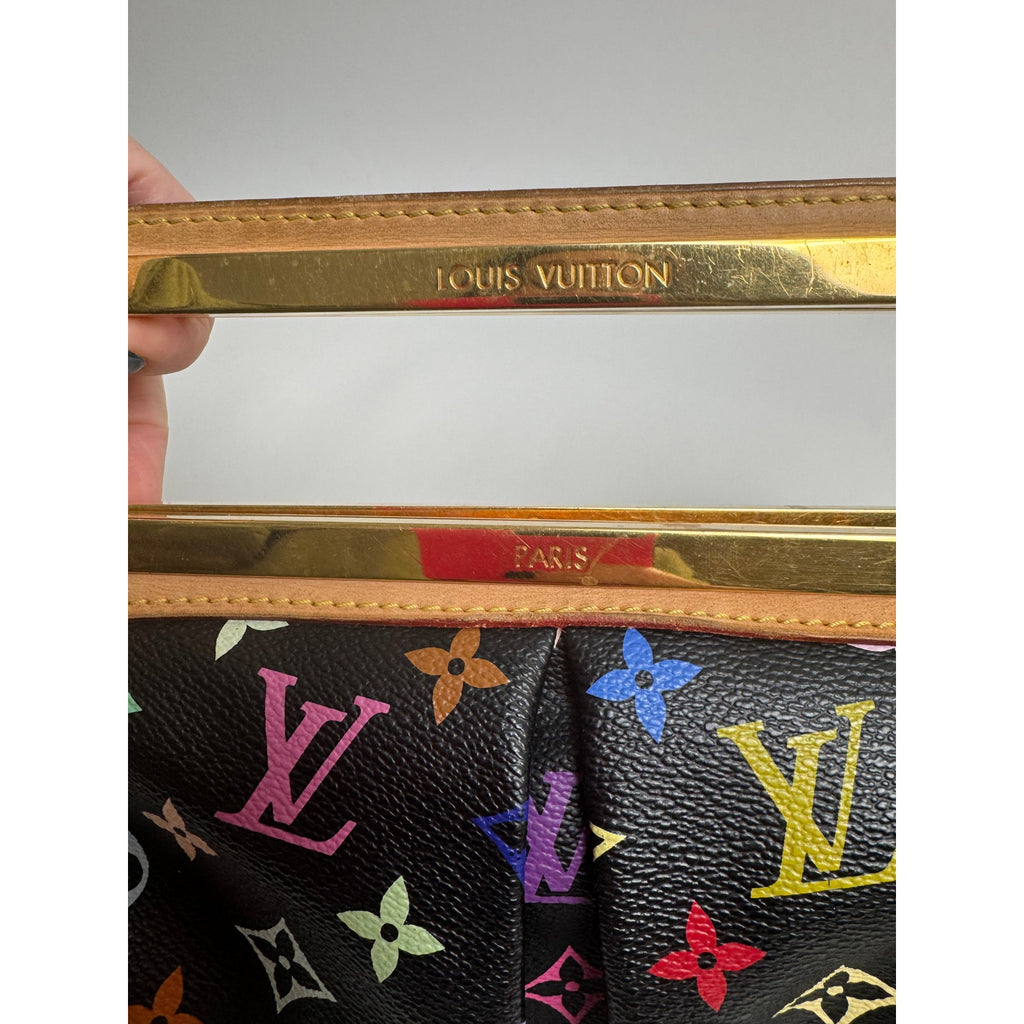Louis Vuitton Coated Canvas x Takashi Murakami Judy MM Vintage Bag