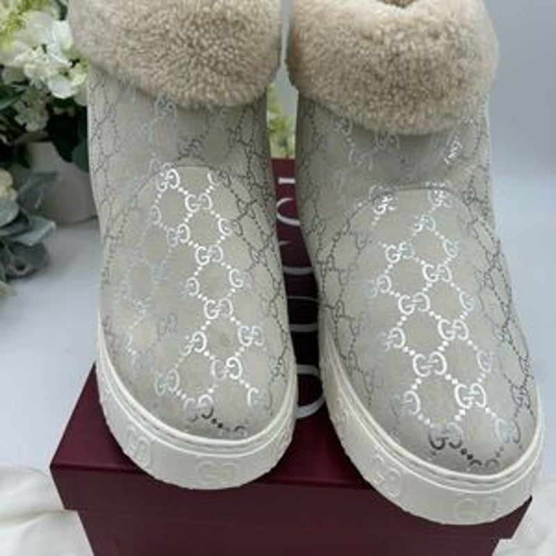 Gucci women's boots with Marino wool lining size 39 made in Italy