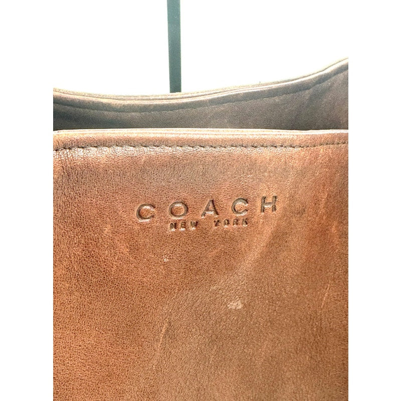 Vintage Coach Lexington Shopper Tote 4182 Brown Tanned Leather Shoulder Bag