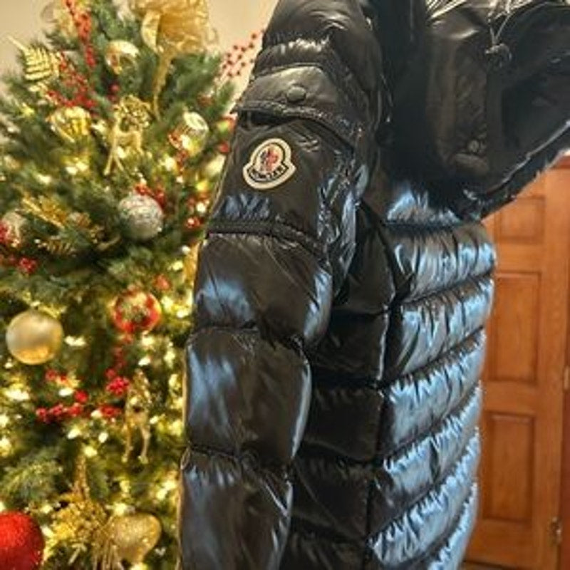 Women's Moncler Bady short down puffer jacket size 5/XL NWT