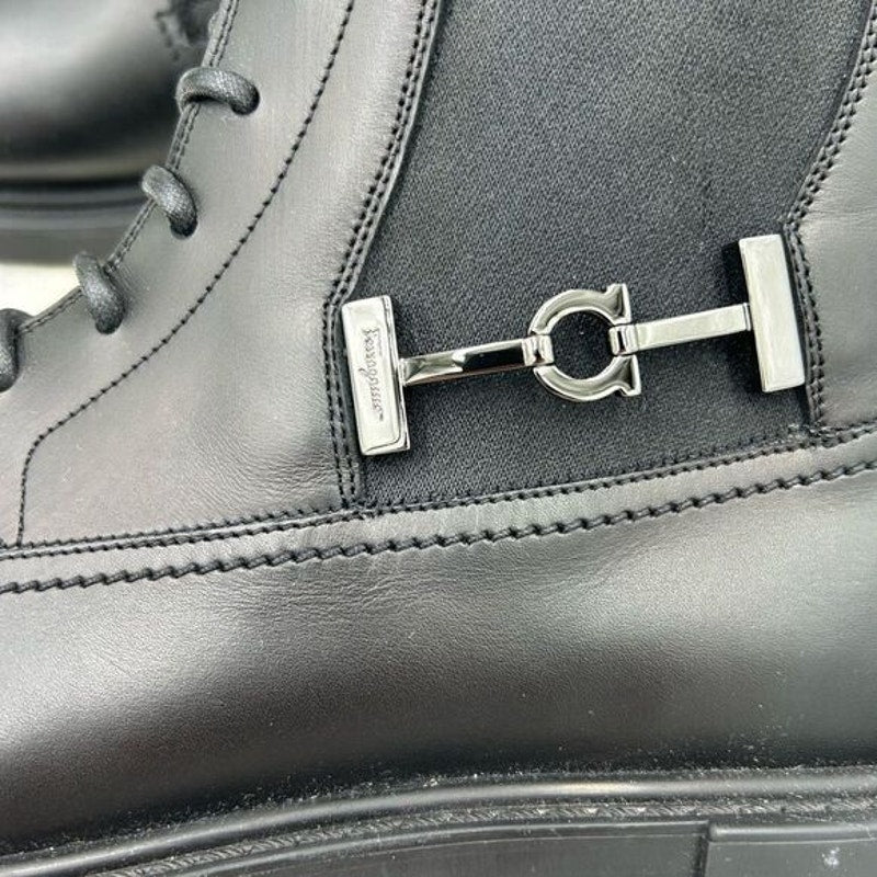 Men's Salvatore, Ferragamo, Iglesias, gancio Chelsea boots size 8.5 EE
