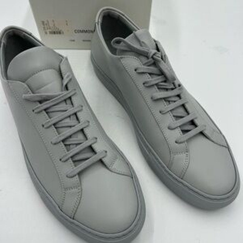 Men's common project low top leather sneaker size 44 made in Italy