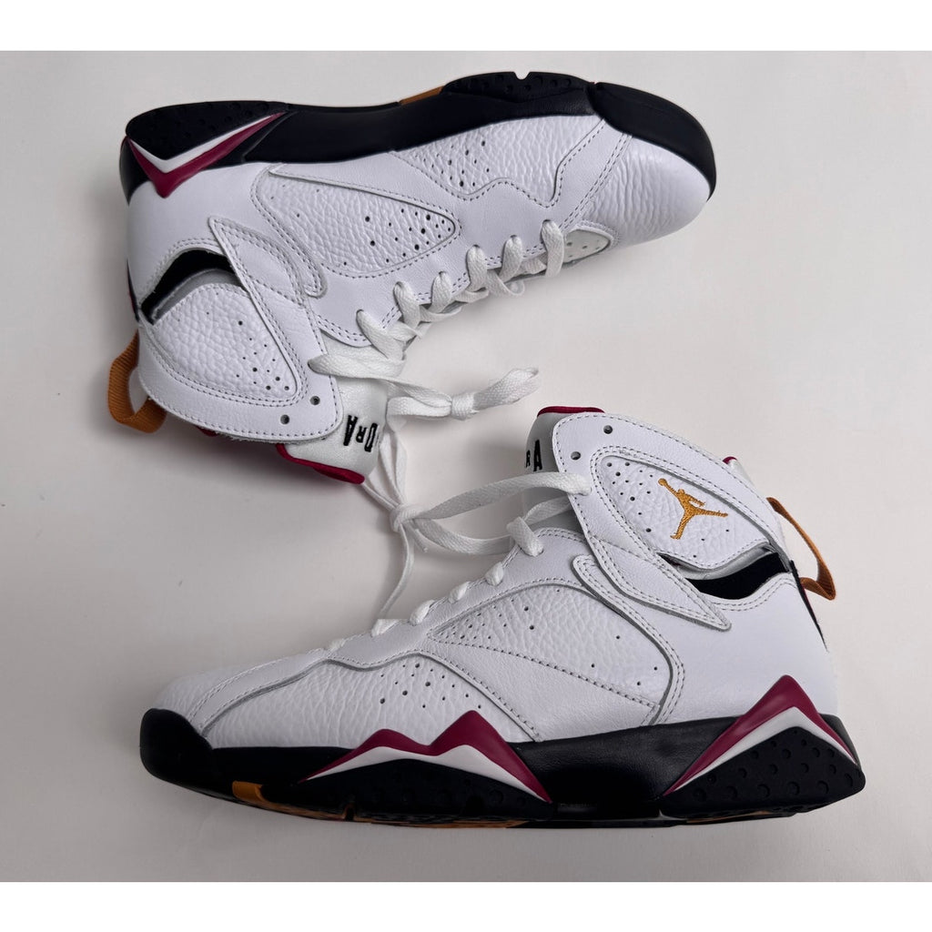 Unisex Nike Air Jordan 7 Cardinal Red and Chutney CU9307-106 Sneakers Size 7