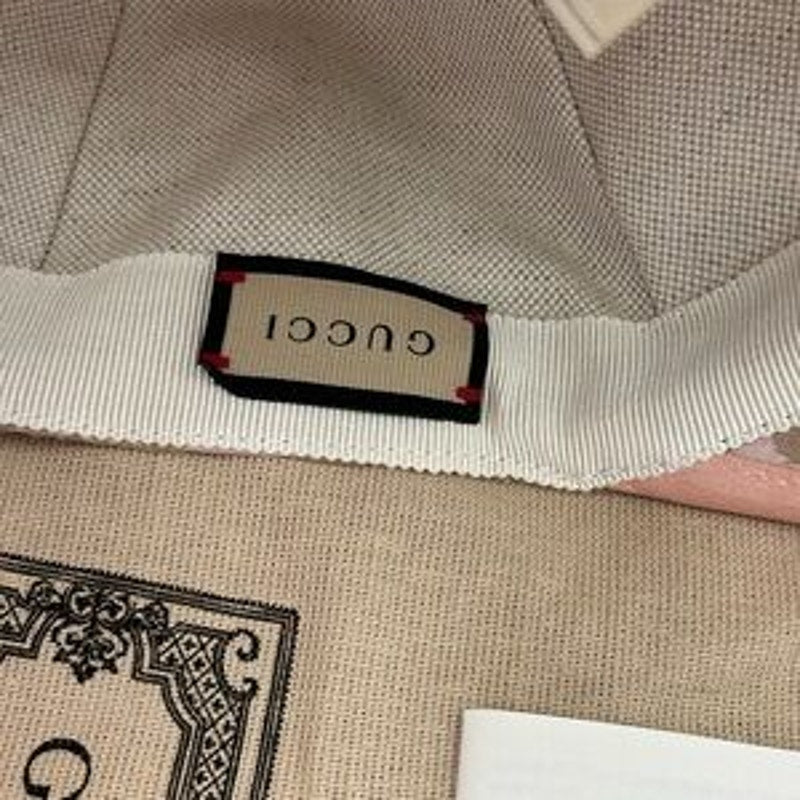 Women's Gucci, Jumbo, GG canvas, baseball hat in beige and pink size XL Italy