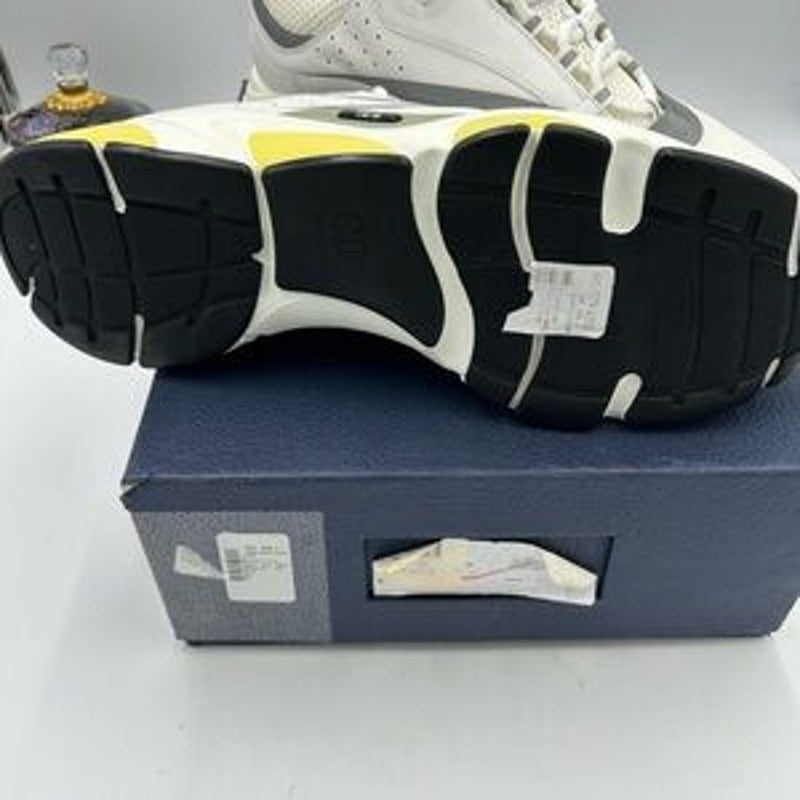 Men's Dior B 22 white/gray sneakers size 51 made in Italy