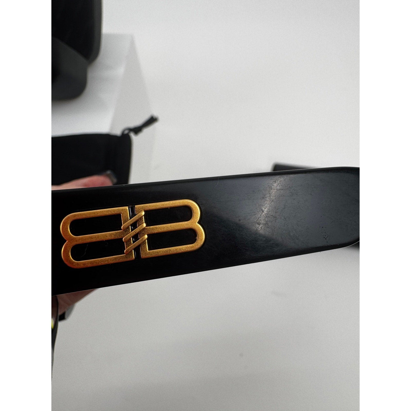 Unisex Balenciaga NWT Black BB0234S Sunglasses