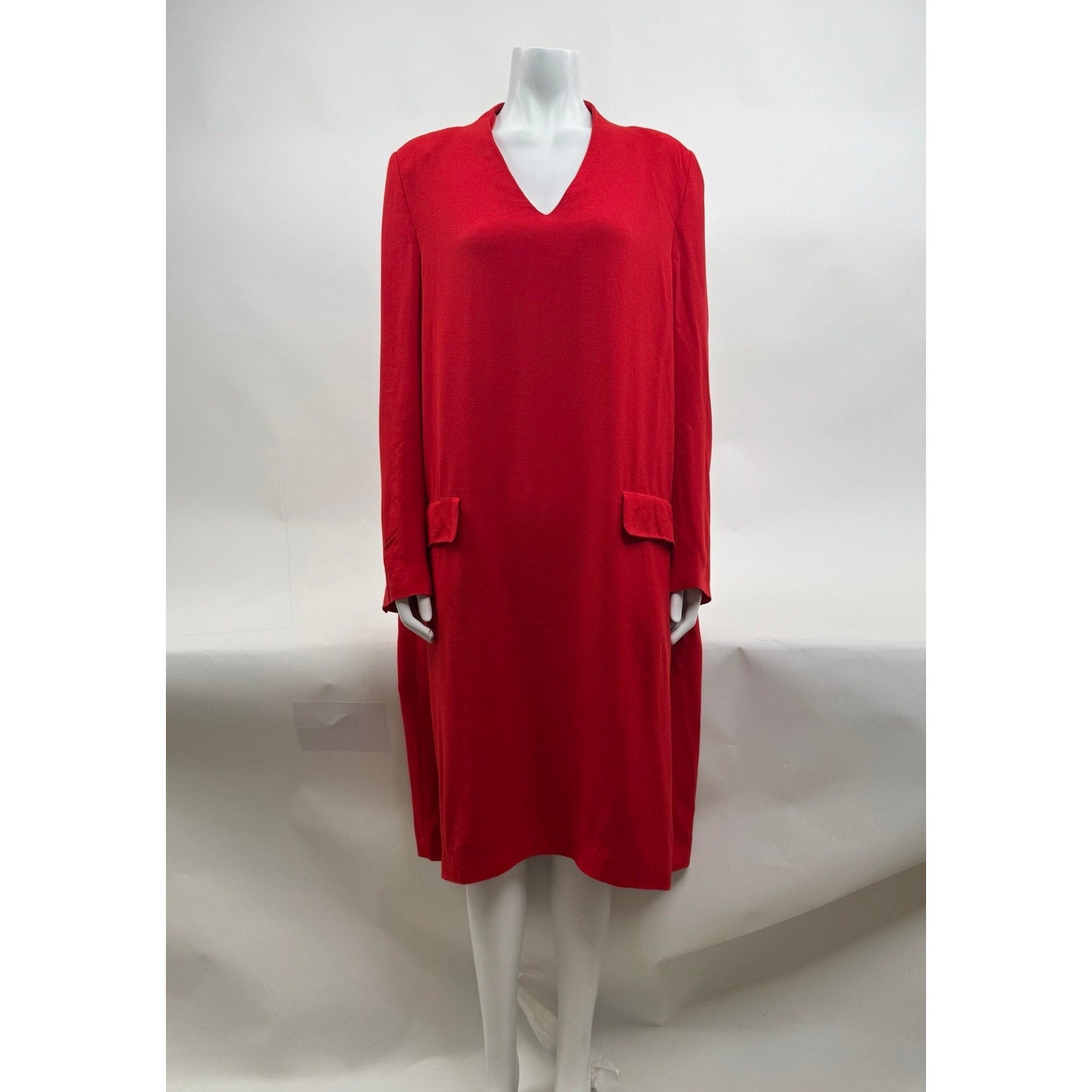 Maison Margiela NWT Red Dress with Zip Open Sleeves Size IT 42 / US 6