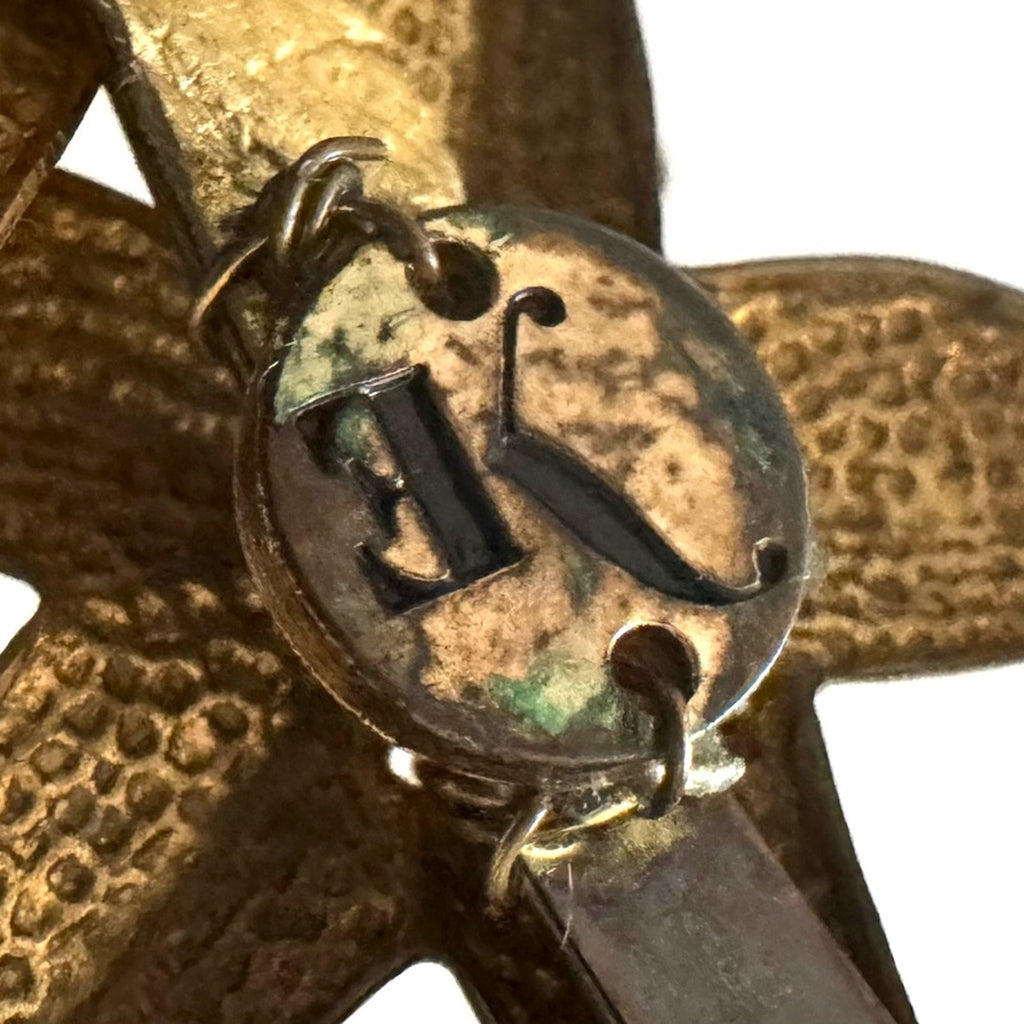 Eugenia Kim RARE HAND CAST bronze STARFISH headband bought at Henri Bendel, NYC