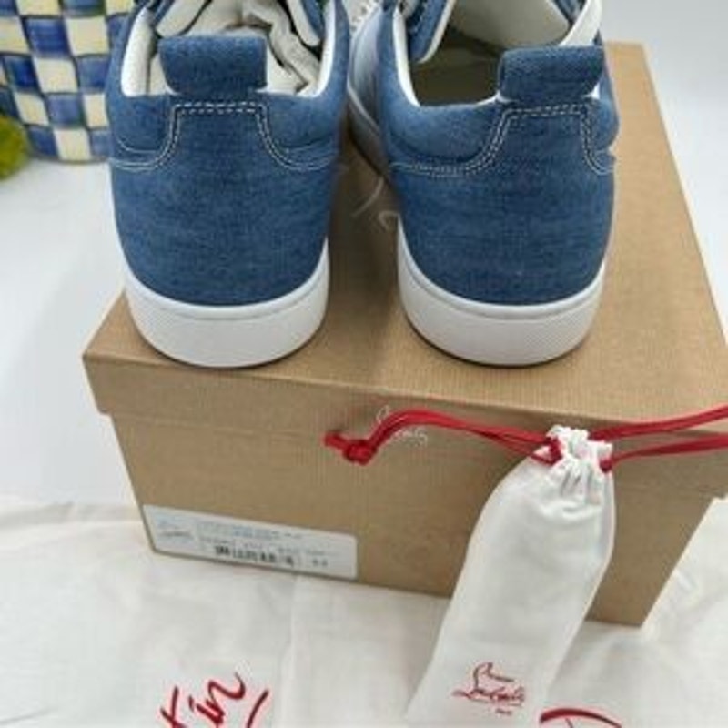 Men's Christian Louboutin, Louis Jr spikes size 44 made in Italy