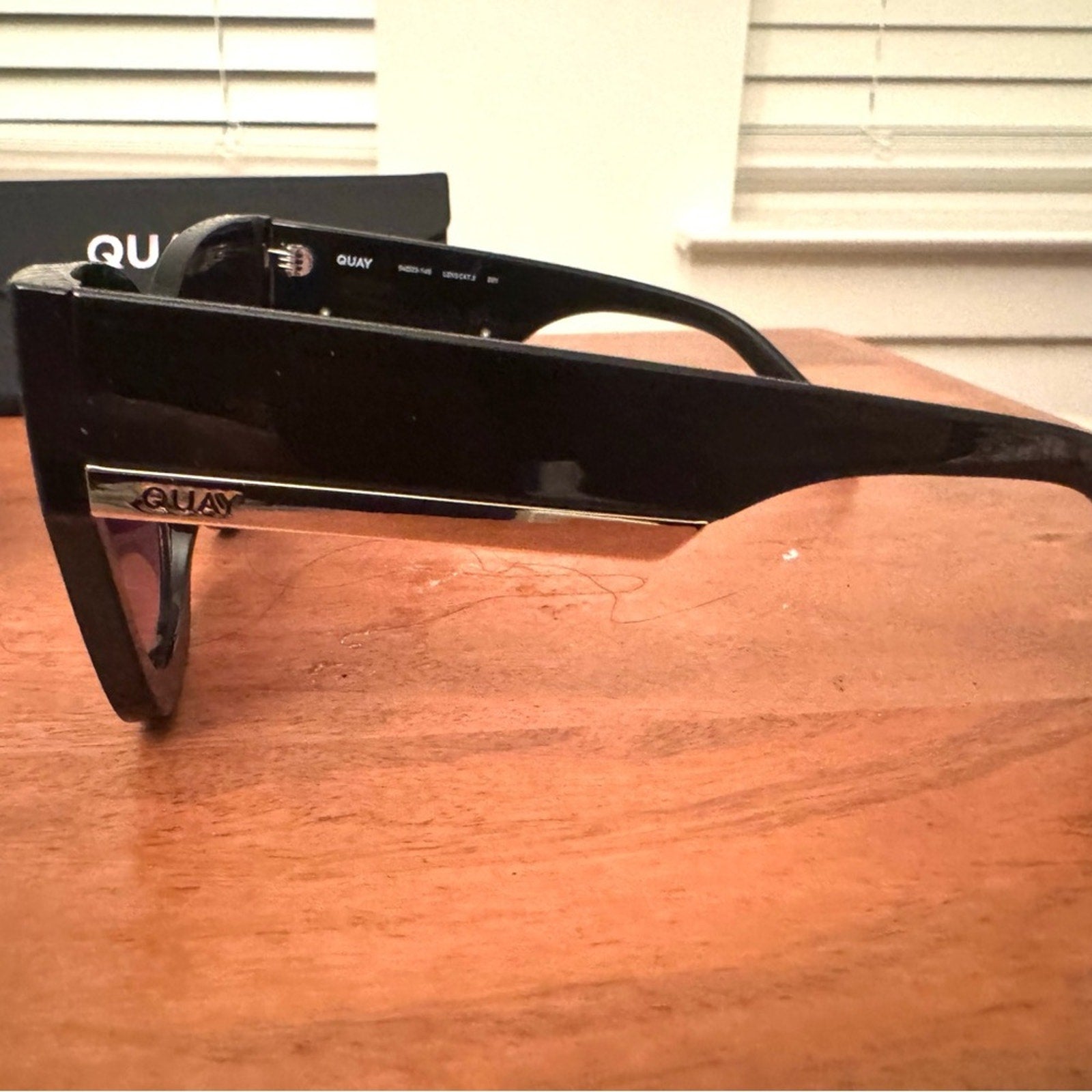 QUAY BY THE WAY sunglasses NWOT’s which are Sold Out This listing for black pair