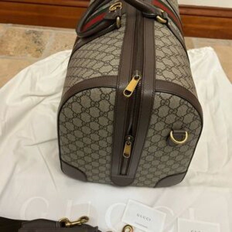 Gucci Savoy large duffel bag made in Italy NWT