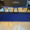 Anne et Valentin Blue and Black Geometric Titanium lightweight sturdy frames