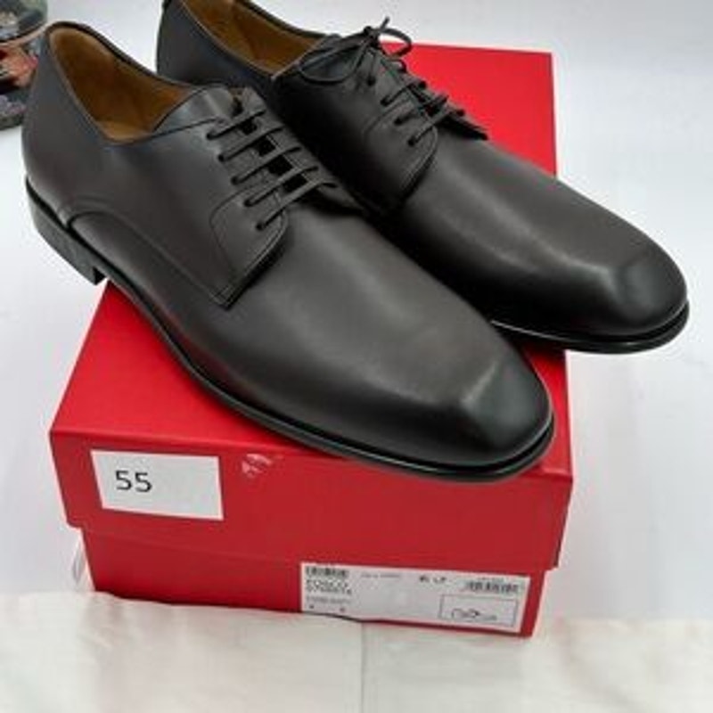 Men's Salvatore Ferragamo Fosco Leather Oxford's size 9E made in Italy