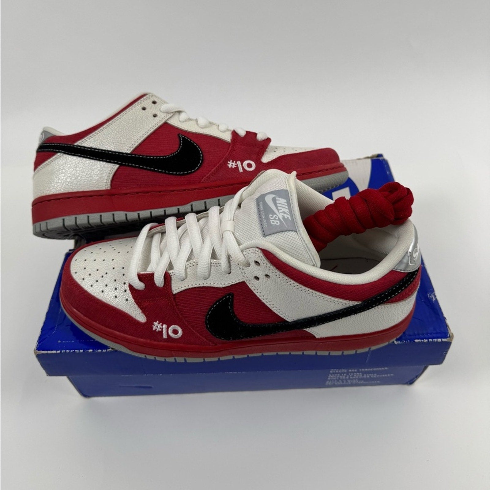 DS 2011 NIKE SB DUNK LOW PREMIUM SB ROLLER DERBY SZ 10 MENS 313170-601