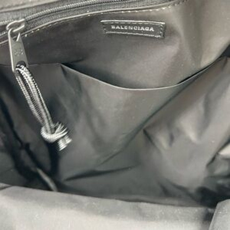 Unisex Balenciaga signature backpack in beige BB monogram coated canvas Italy