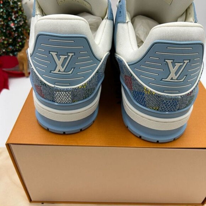 Men’s Louis Vuitton X Murakami trainer sneakers size 11 fits 12 US made Italy