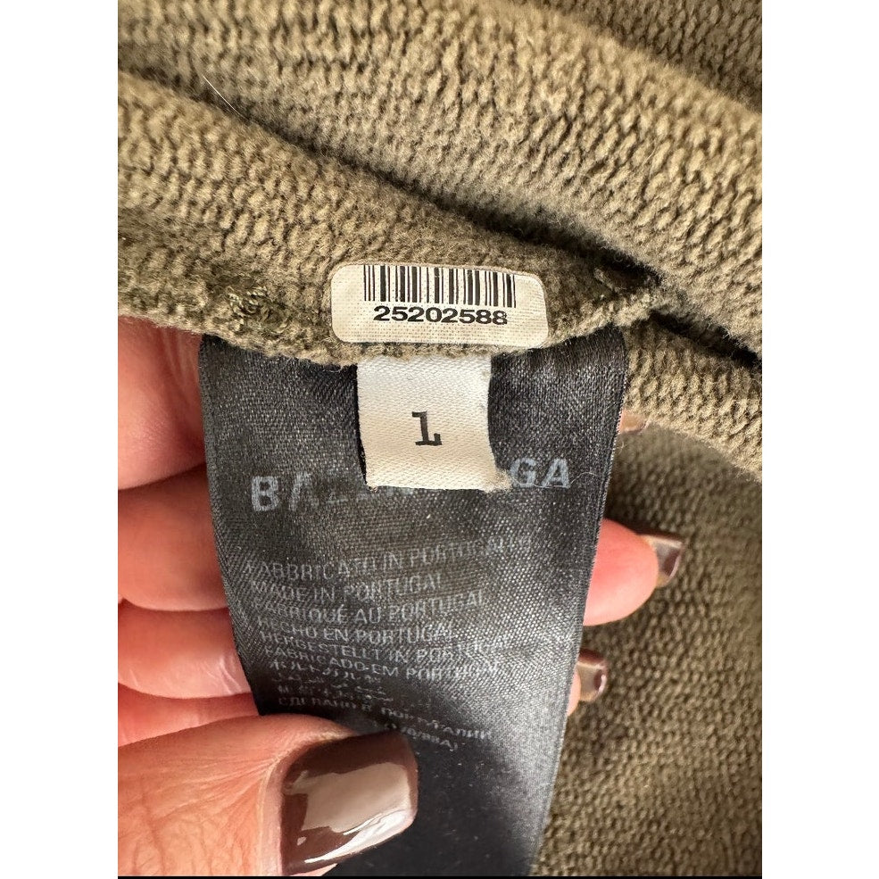 Men’s Balenciaga olive hoodie, large New without tags
Strike 1917 cotton hoodie
