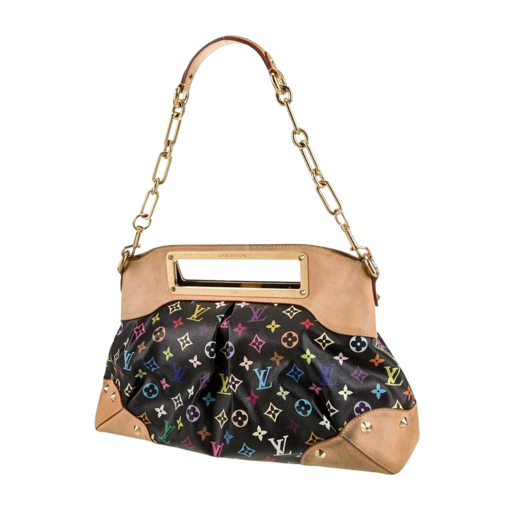 Louis Vuitton Coated Canvas x Takashi Murakami Judy MM Vintage Bag