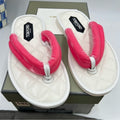 Women's Tom Ford Watermelon/White Flip-flop sandals 
Sizes 37.5 
Made in Italy