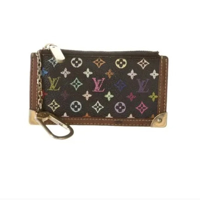 Louis Vuitton x Murakami Black Monogram Pouch
